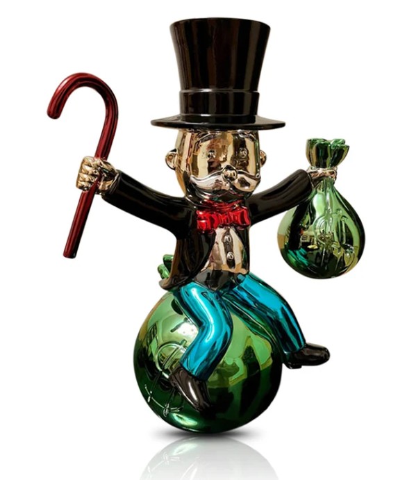 Monopoly Sitting on $ Bag